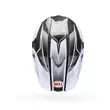 Bell Moto-10 Spherical Grid Мотошлем White Black Белый