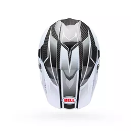 Bell Moto-10 Spherical Grid Мотошлем White Black Белый