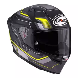 Suomy Speedstar 2 Visual Мотошлем Yellow Matt Желтый