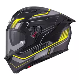 Suomy Speedstar 2 Visual Мотошлем Yellow Matt Желтый