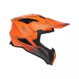 Acerbis Airstrike-x Мотошлем Orange Grey Оранжевый