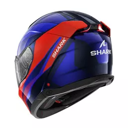 Shark Skwal I3 Mekarium Мотошлем Orange Blue Синий