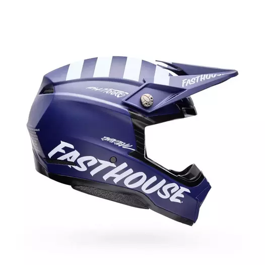 Bell Moto-10 Mips Fasthouse Мотошлем Navy Синий
