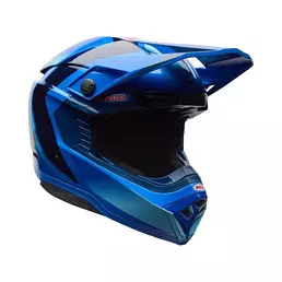 Bell Moto-10 Spherical Et3 Cortez Special Edition Мотошлем Blue Синий