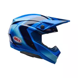 Bell Moto-10 Spherical Et3 Cortez Special Edition Мотошлем Blue Синий