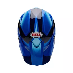 Bell Moto-10 Spherical Et3 Cortez Special Edition Мотошлем Blue Синий