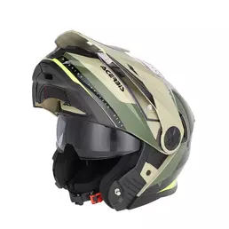 Acerbis Rider Modular Мотошлем Green Brown Зеленый