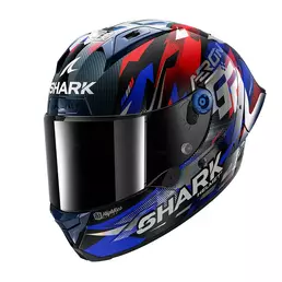 Shark Aeron Gp Fim Racing Replica Zarco Victory 2025 Синий