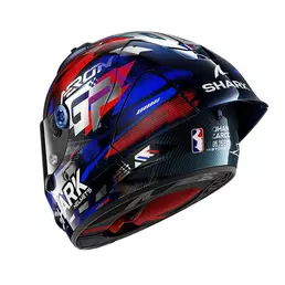 Shark Aeron Gp Fim Racing Replica Zarco Victory 2025 Синий