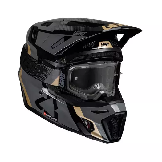 Leatt 8.5 V.25 Мотошлем Black Черный (размер: s)