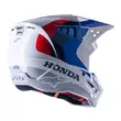 Alpinestars Honda Sm5 2206 Мотошлем White Blue Белый