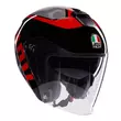 Agv Irides E2206 Valenza Мотошлем Grey Black Red Красный (размер: xs)