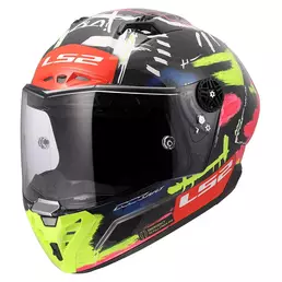 Ls2 Ff805 Thunder Carbon Gp Aero Aldeguer 25 Красный