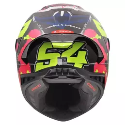 Ls2 Ff805 Thunder Carbon Gp Aero Aldeguer 25 Красный
