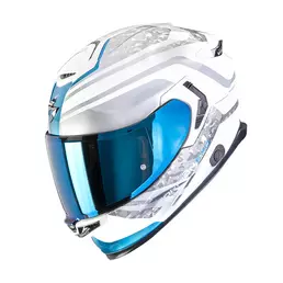 Scorpion Exo-gt Sp Air Arten Мотошлем White Blue Белый