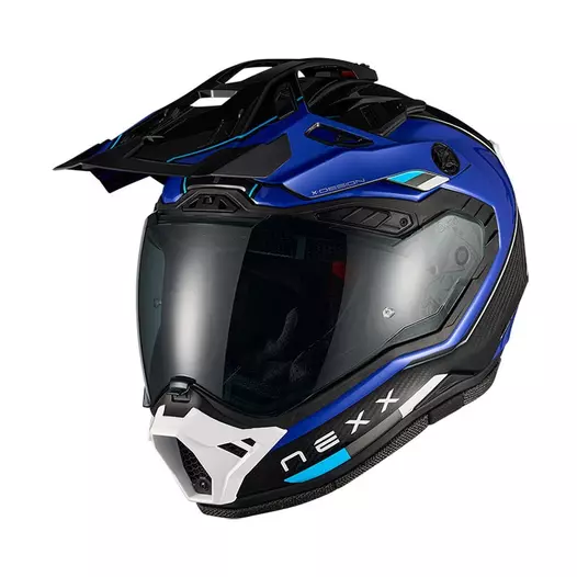Nexx X.rally Raid Мотошлем Blue White Синий (размер: xs)