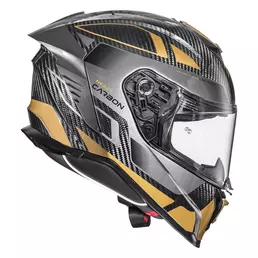 Premier Hyper Carbon 22.06 Tk 19 Мотошлем Gold Золотистый