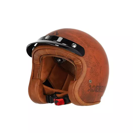 Acerbis Skodela 2206 Мотошлем Brown Коричневый (размер: xs)
