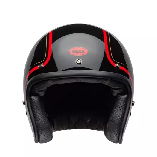 Bell Custom 500 Ece06 Chief Мотошлем Black Gloss Красный