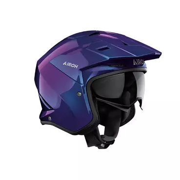 Airoh Kombakt Shimmer Мотошлем Glossy Фиолетовый