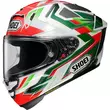 Shoei X-spr Pro Escalate Tc4 Мотошлем Red Green Зеленый