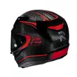Hjc Rpha 12 Carbon Keres Мотошлем Red Красный
