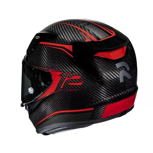 Hjc Rpha 12 Carbon Keres Мотошлем Red Красный
