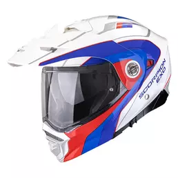 Scorpion Adx-2 Kamps Modular Мотошлем Red Blue Красный