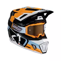 Leatt 7.5 V.25 Мотошлем Orange Оранжевый