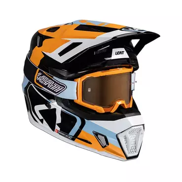 Leatt 7.5 V.25 Мотошлем Orange Оранжевый