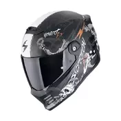 Scorpion Covert Fx Skullz Мотошлем Grey Gold Matt Золотистый
