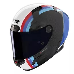 Nolan X-804 Rs Ultra Carbon Gemini Мотошлем Blue Синий