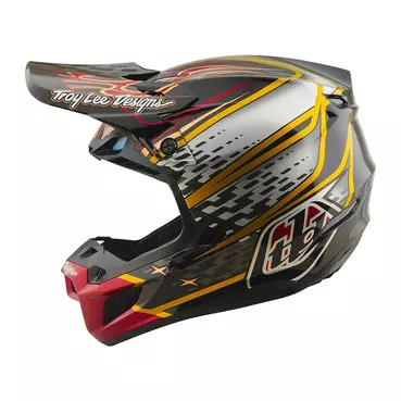 Troy Lee Designs Se5 Composite Wings Мотошлем Black Черный
