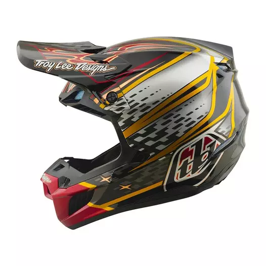Troy Lee Designs Se5 Composite Wings Мотошлем Black Черный (размер: s)