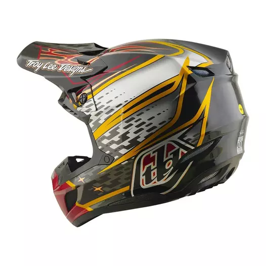 Troy Lee Designs Se5 Composite Wings Мотошлем Black Черный