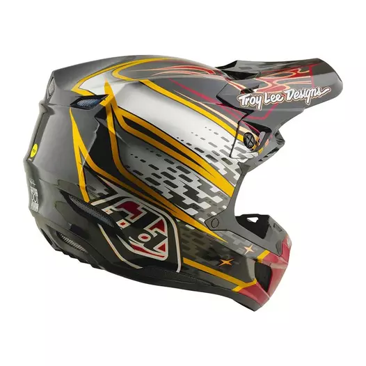 Troy Lee Designs Se5 Composite Wings Мотошлем Black Черный