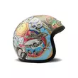 Dmd Jet Retro Woodstock Мотошлем Белый (размер: xs)
