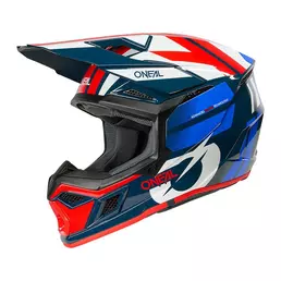 O Neal 3srs 2206 Ride Мотошлем Blue White Red