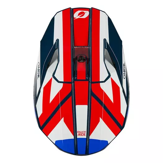 O Neal 3srs 2206 Ride Мотошлем Blue White Red