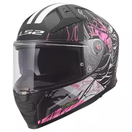 Ls2 Ff811 Vector 2 Darflo Мотошлем Black Pink Matt Розовый