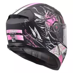 Ls2 Ff811 Vector 2 Darflo Мотошлем Black Pink Matt Розовый