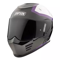 Simpson Venom 22.06 Мотошлем Royal Фиолетовый