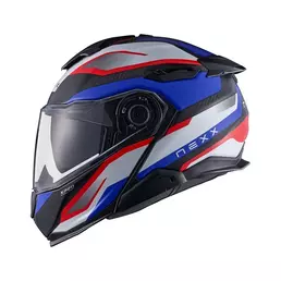 Nexx X.lifetour Pro Mile Мотошлем Blue Red Matt Синий
