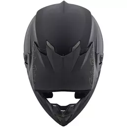 Troy Lee Designs Se4 Polyacrylite Mono Мотошлем Black Черный
