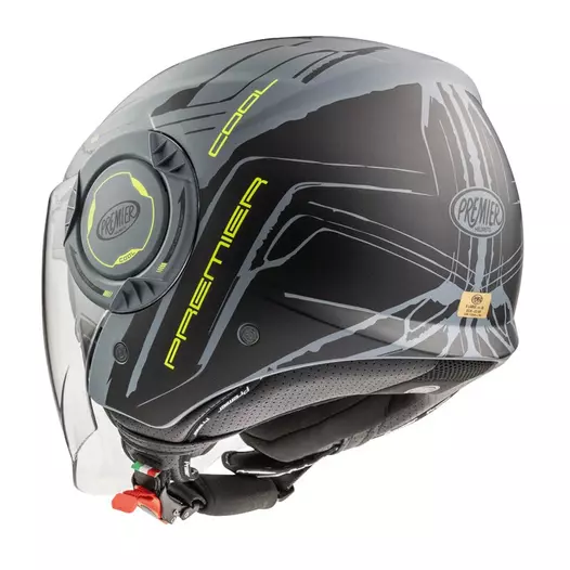 Premier Cool Evo Nt Y Grey Bm Мотошлем Серый