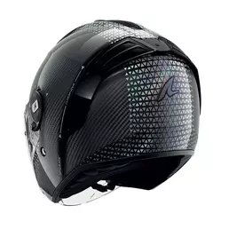 Shark Rs Jet Carbon Ikonik Мотошлем Iridiscent Черный