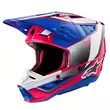 Alpinestars Sm5 2206 Sail Мотошлем Pink Blue Розовый (размер: xs)