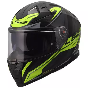 Ls2 Ff811 Vector 2 Carbon Savage Мотошлем Yellow Желтый