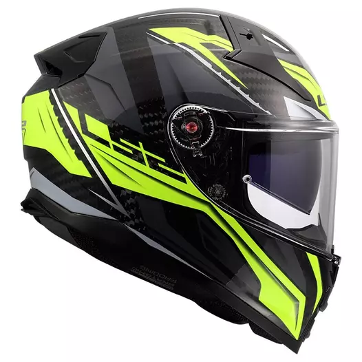 Ls2 Ff811 Vector 2 Carbon Savage Мотошлем Yellow Желтый