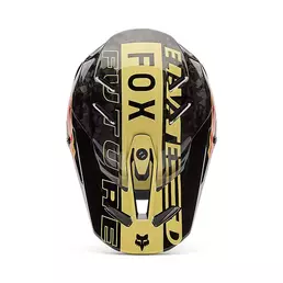 Fox V3 Rs Inning Мотошлем Black Черный